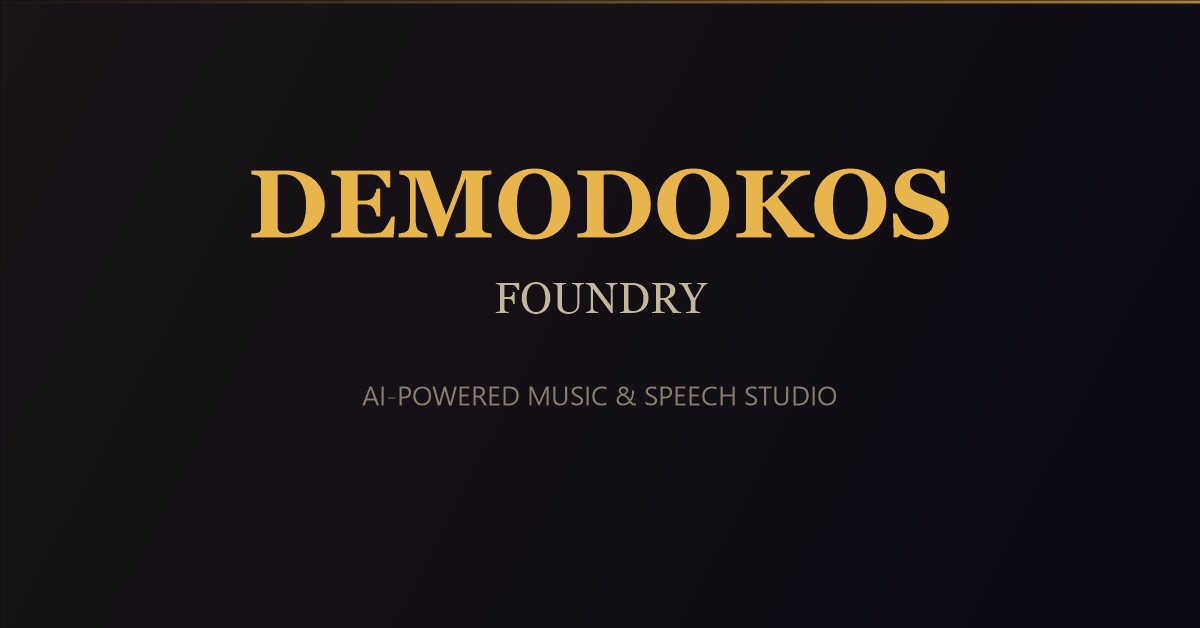 Demodokos Foundry screenshot 1